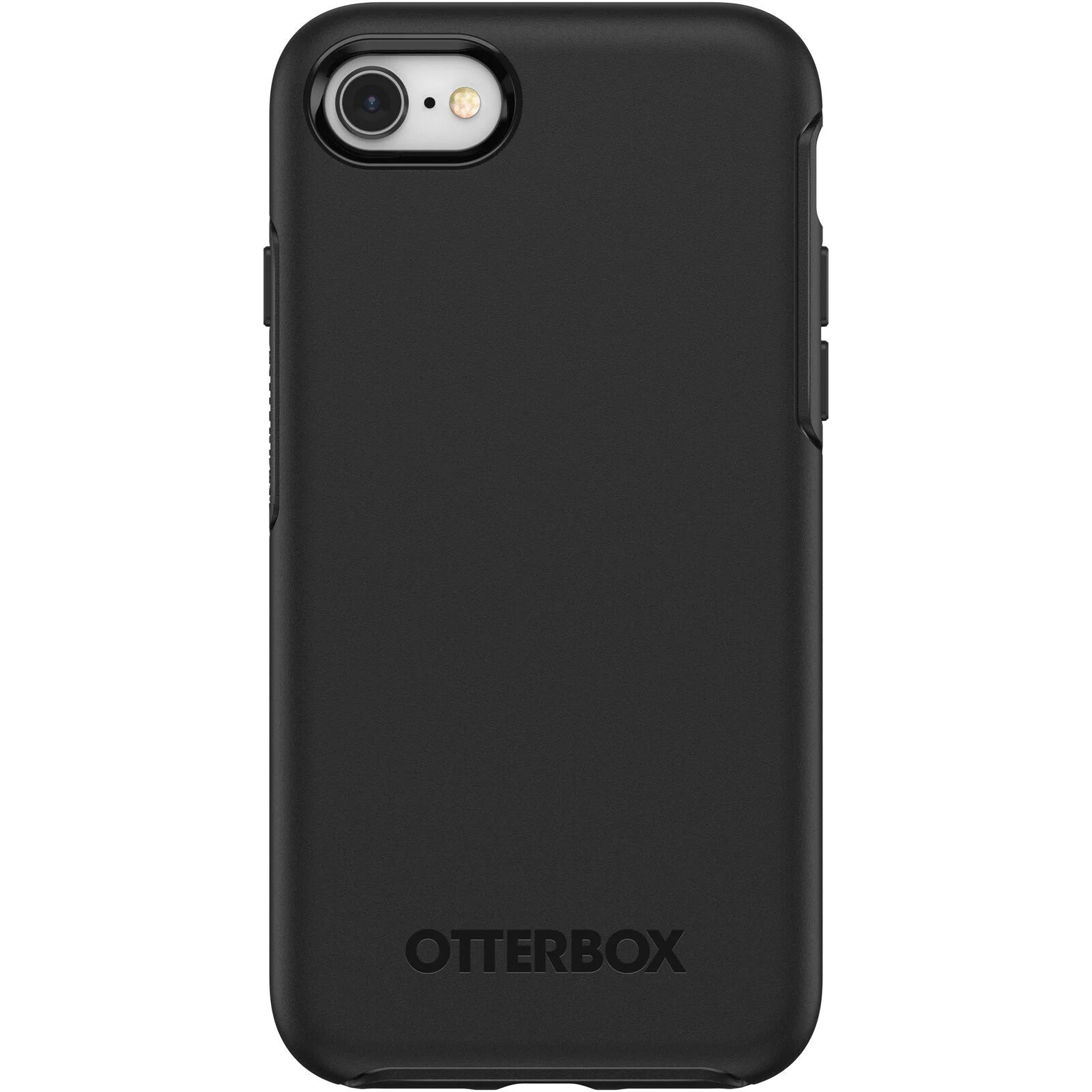 OtterBox Symmetry Apple iPhone SE (3rd & 2nd Gen) and iPhone 8/7 Case Black - (77-56669), DROP+ 3X Military Standard, Raised Edges, 7 Years Warranty - Image 2