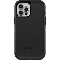 OtterBox Defender Apple iPhone 12 Pro Max Case Black - (77-65449), DROP+ 4X Military Standard, Multi-Layer, Included Holster, 7 Years Warranty - Image 2