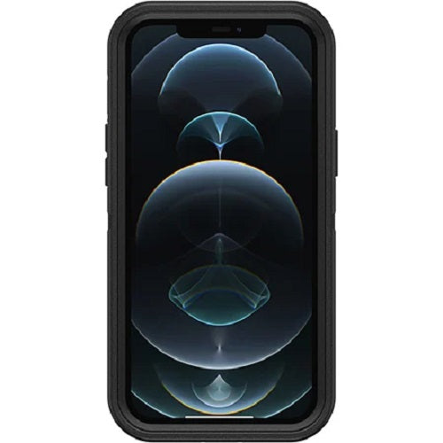 OtterBox Defender Apple iPhone 12 Pro Max Case Black - (77-65449), DROP+ 4X Military Standard, Multi-Layer, Included Holster, 7 Years Warranty - Image 3