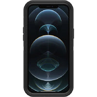 OtterBox Defender Apple iPhone 12 Pro Max Case Black - (77-65449), DROP+ 4X Military Standard, Multi-Layer, Included Holster, 7 Years Warranty - Image 3