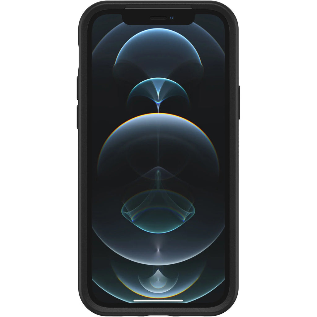 OtterBox Symmetry Apple iPhone 12 / iPhone 12 Pro Case Black - (77-65414), DROP+ 3X Military Standard, Raised Edges, Ultra-Sleek,7 Years Warranty - Image 2