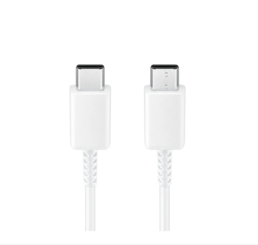 Samsung 60W USB-C to USB-C (2.0) Cable (1M) - White(EP-DA705BWEGWW), Versatile Compatibility, 6 Months Warrranty - Image 2