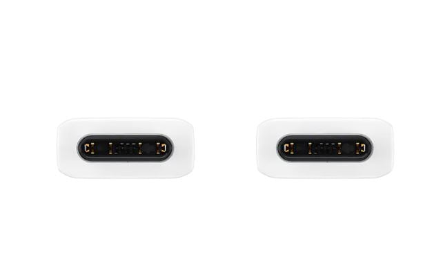 Samsung 60W USB-C to USB-C (2.0) Cable (1M) - White(EP-DA705BWEGWW), Versatile Compatibility, 6 Months Warrranty - Image 3