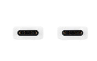 Samsung 60W USB-C to USB-C (2.0) Cable (1M) - White(EP-DA705BWEGWW), Versatile Compatibility, 6 Months Warrranty - Image 3