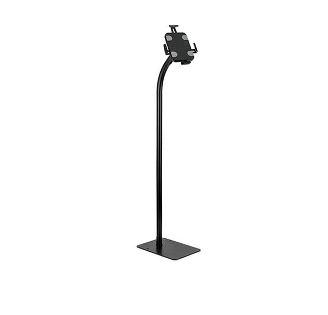 Brateck Universal Anti-Theft tablet floor stand compatible with most 7.9”-11” Tablets-White 220x300x1238mm Anti-Theft Locking Screw - Image 3