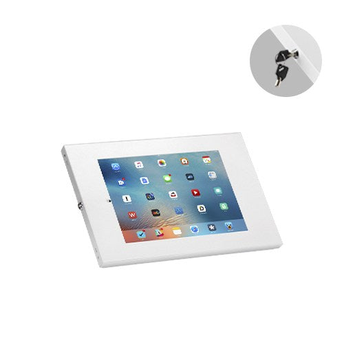 Brateck Anti-Theft Wall-Mounted Tablet Enclosure Fit most 9.7” to 11” tablets including iPad, iPad Air, iPad Pro,- White 226x343x22.5mm - Image 5