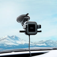（LS） mbeat® Gorilla Power 10W Wireless Car Charger with 2.4A USB Charging, Air Vent Clip & Windshield Stand Black  Package - Image 4