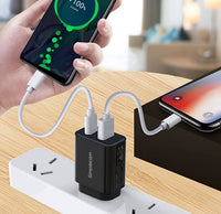 Simplecom CU220 Dual Port PD 20W Fast Wall Charger USB-C + USB-A for Phone Tablet - Image 4
