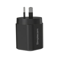 Simplecom CU235 Dual Port PD 35W Fast Wall Charger USB-C + USB-A for Phone Tablet - Image 4