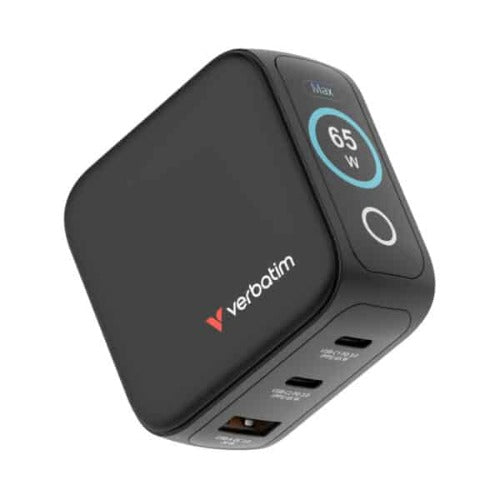 Verbatim Mini GaN Charger 65W with Display - Image 5