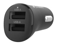 (LS)Verbatim Car Charger - Dual Port 3.4A - Black - Image 1