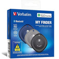 Verbatim 66929 Bluetooth Tracker My Finder Triple Pack - Black, Navy, Grey, IP66, IOS Iphone, Ipad, Macbook, Long Life, Pets, Kid Apple Find My - Image 1