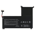Battery for Resistance SRS-R45-15V1, BAT POLYMER 15.4V/4760MAH/73WH 4S1P GETAC  HIGH POWER - Image 1