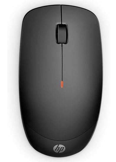 HP 235 Slim USB Optical Wireless Mouse - 2.4GHz 1600DPI 3 Buttons Red Optical Tracking Comfortable Sleek Durable USB Dongle 18 mths battery life - Image 1