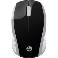 HP Wireless Mouse 200 2.4GHz 3 Bottons USB Wireless 2xAAA 1000 dpi Up to 12M Battery Life Dongle all-day comfort design Black/Silver - Image 1