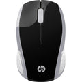 HP Wireless Mouse 200 2.4GHz 3 Bottons USB Wireless 2xAAA 1000 dpi Up to 12M Battery Life Dongle all-day comfort design Black/Silver - Image 1