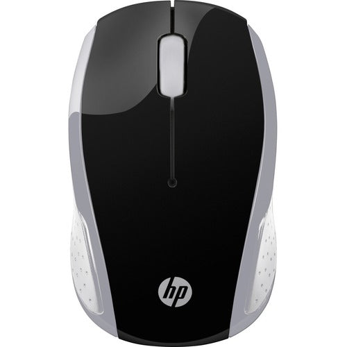 HP Wireless Mouse 200 2.4GHz 3 Bottons USB Wireless 2xAAA 1000 dpi Up to 12M Battery Life Dongle all-day comfort design Black/Silver - Image 1