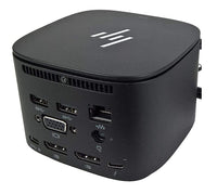 HP Dock G4 Thunderbolt 4 Docking Station - 120W Power Delivery 4xDisplays 2xDP 1xHDMI 3xUSB-A 2xUSB-C 1xTB4 2.5GbE RJ45 for HP Notebook PC - Image 1