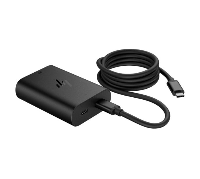 HP 65W GaN USB-C Fast Charger Laptop Travel AC Power Adapter for ProBook 440/450 EliteBook X360/630/640/650/830/840/860 Lightweight 85g w AC Cord - Image 1