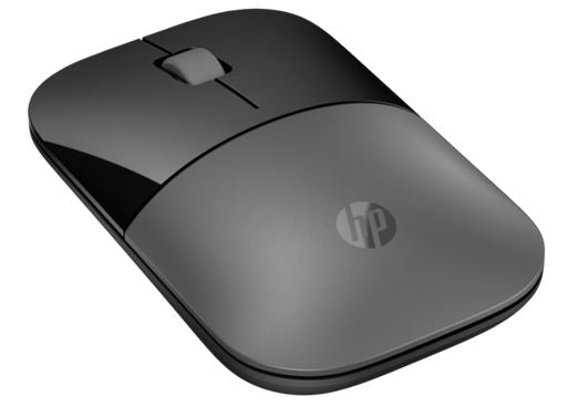 HP Wireless Mouse Z3700 Dual Silver ambidextrous design Optical Bluetooth USB-A Compatible with Windows 11 /10 macOS and Chrome OS - Image 1