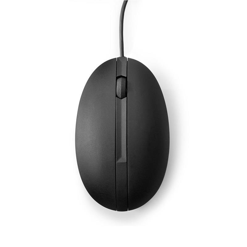 HP Wired Desktop 320M Mouse 1200dpi 3 Botton Wired USB-A Connector Optical Red Sensor 1.8M Cable Length Black 1YR WTY - Image 5