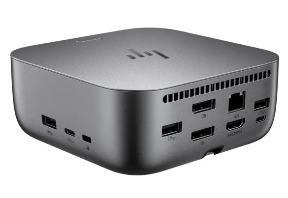 HP Dock G6 Thunderbolt 4 Docking Station - 100W Power Delivery 3xDisplays 2xDP 1xHDMI 3xUSB-A 2xUSB-C 1xTB4 2.5GbE RJ45 for HP Notebook PC - Image 1