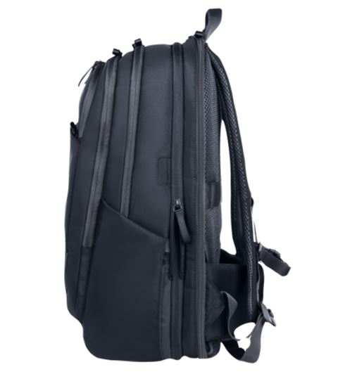 HP Bag 17" 30L Travel Plus Laptop Backpack 60% post-consumer recycled materials Double-coil zipper closing system Fits 17" 16" 15.6" 14" 13" Notebook - Image 3