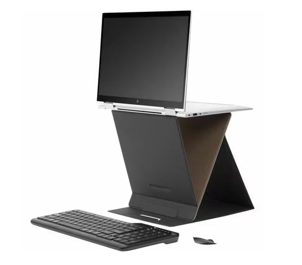 HP Convertible Laptop Tablet Stand 3 different modes different angles: 20°—65° or lift it up to 25 cm hold 23 kg for 13" 14" 15.6" 16" 17" Notebook - Image 4