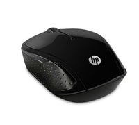 HP 200 Wireless Mouse Radio Frequency USB Optical 3 Button 1000 dpi 2xAAA Up to 12M Battery life Scroll Wheel Symmetrica Available USB port Black Mice - Image 2