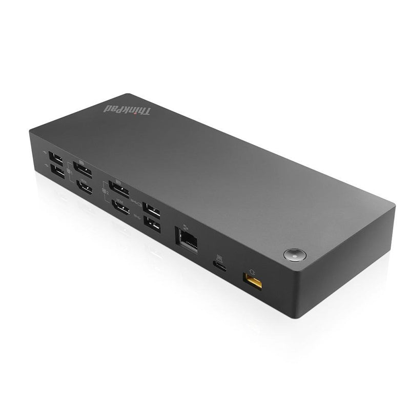 LENOVO ThinkPad Hybrid USB-C with USB-A Docking Station 135W 4K USB-C 2xHDMI 2xDP 3xUSB3.1 2xUSB2.0 GLAN for ThinkBook ThinkPad X1 Carbon X1 Yoga - Image 2