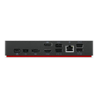 LENOVO ThinkPad Universal USB-C Docking Station - 90W 1xUSB-C 1xHDMI 2xDP 3xUSB 3.1 2xUSB 2.0 GLAN Audio for ThinkPad X1 Carbon X1 Yoga Tablet 10 - Image 3