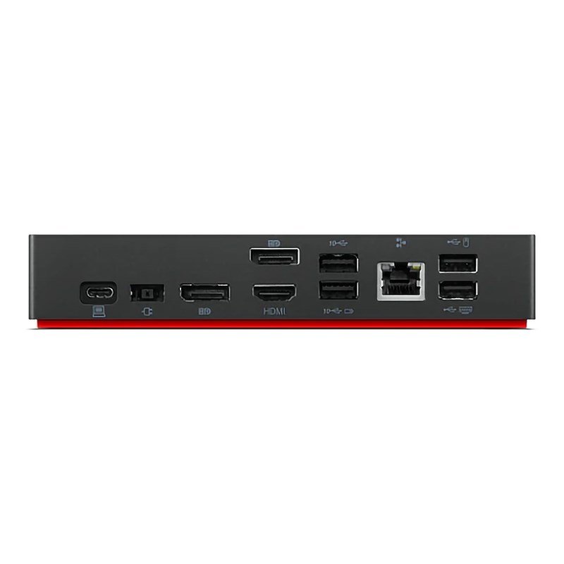 LENOVO ThinkPad Universal USB-C Docking Station - 90W 1xUSB-C 1xHDMI 2xDP 3xUSB 3.1 2xUSB 2.0 GLAN Audio for ThinkPad X1 Carbon X1 Yoga Tablet 10 - Image 3