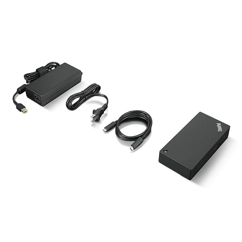 LENOVO ThinkPad Universal USB-C Docking Station - 90W 1xUSB-C 1xHDMI 2xDP 3xUSB 3.1 2xUSB 2.0 GLAN Audio for ThinkPad X1 Carbon X1 Yoga Tablet 10 - Image 4