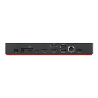 LENOVO ThinkPad Universal Thunderbolt 4 Dock - 1x HDMI 2.1, 2x DisplayPort, 4x USB, 1x USB-C, 1x  Gigabit Ethernet, 100W Power Delivery, Power Button - Image 2
