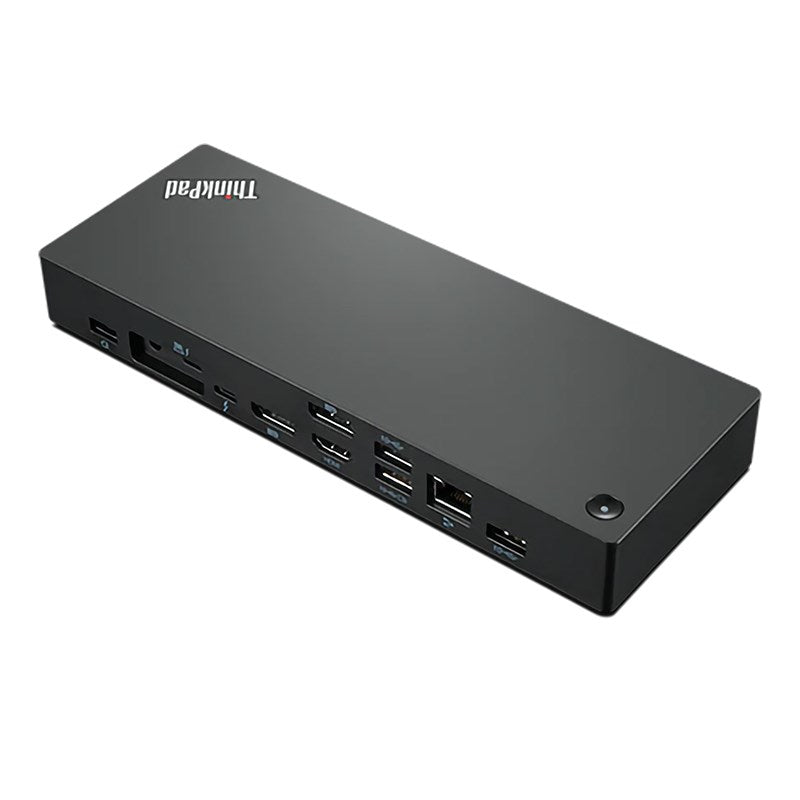 LENOVO ThinkPad Universal Thunderbolt 4 Dock - 1x HDMI 2.1, 2x DisplayPort, 4x USB, 1x USB-C, 1x  Gigabit Ethernet, 100W Power Delivery, Power Button - Image 4