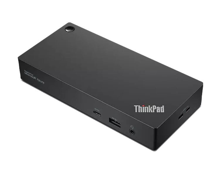 LENOVO  ThinkPad Universal USB-C Smart Dock 100W Power Delivery 4K Triple Displays 2xDP HDMI 5xUSB-A USB-C Audio GbE w Microsoft Azure Sphere 135W AC - Image 1