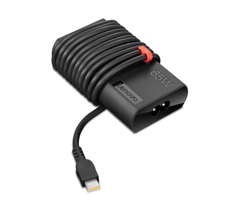 LENOVO ThinkPad Slim 65W AC Power Adapter USB-C Charger for X1 Carbon X1 Yoga E480 E580 L380 L480 L580 T470s T480s T570 T580 ThinkPad 13 G2 Yoga 370 X - Image 1