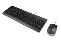 Lenovo Universal Wired USB Keyboard Mouse Combo Adjustable Tilt Leg Spill Resistant Copilot Keyboard 1600 DPI Optical Sensor Mouse Plug & Play 1.8m - Image 3