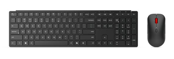 LENOVO Professional Wireless Multi-Mode Pro Keyboard & Mouse Combo Full-Size USB-A Dual Bluetooth 5.3 three-zone DPI US English 3YR WTY - Image 5