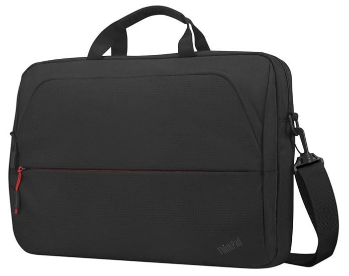 LENOVO Essentials 16" Toploader Bag Notebook Case - Classic Black Nylon Exterior, Dedicated Padded PC Pocket fits 13.3" 14" 15.6" 16" Laptop - Image 4