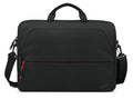 LENOVO Essentials 16" Toploader Bag Notebook Case - Classic Black Nylon Exterior, Dedicated Padded PC Pocket fits 13.3" 14" 15.6" 16" Laptop - Image 1