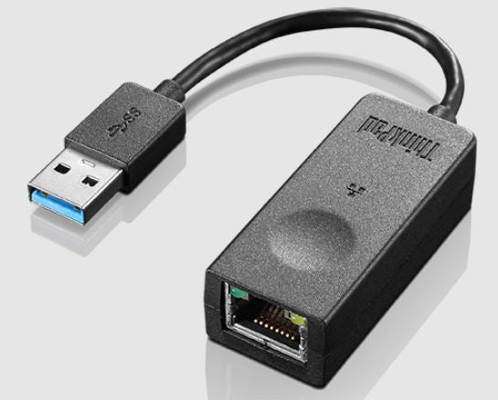 LENOVO ThinkPad USB3.0 to Ethernet Adapter - Connect your Notebook and Desktop to Ethernet Connections - Image 1