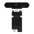 LENOVO ThinkVision MC60 (S) Monitor Webcam 1080p IR & RGB dual‑sensor Adjustable FOV: 65°-90° AI enhance noise‑cancelling MIC Physical privacy shutter - Image 1