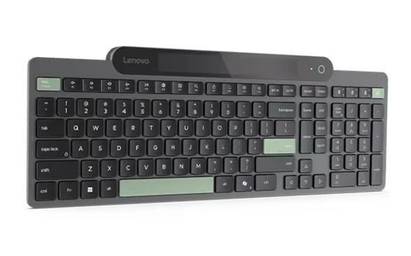 LENOVO Self-Charging Bluetooth Keyboard-US English Bluetooth 5.1 USB-C Uses fast-charging Free from Batteries Three-Device Cycling 108 Keys 3yr WTY - Image 2