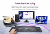 LENOVO Self-Charging Bluetooth Keyboard-US English Bluetooth 5.1 USB-C Uses fast-charging Free from Batteries Three-Device Cycling 108 Keys 3yr WTY - Image 3
