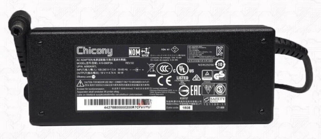 Power adaptor 19V/90W for Leader Visionary AIO SV270, Leader SCP6-C1 series (UMA),  5.5mm x 2.5mm, - Image 1