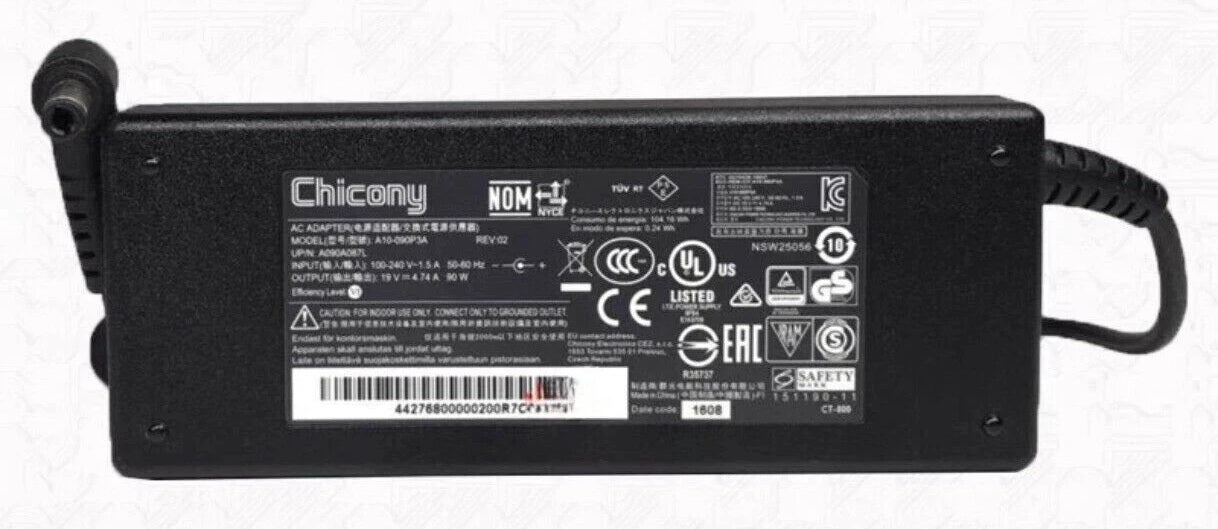 Power adaptor 19V/90W for Leader Visionary AIO SV270, Leader SCP6-C1 series (UMA),  5.5mm x 2.5mm, - Image 1