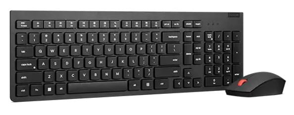 Lenovo Essential Wireless Combo Keyboard & Mouse Gen2 Low Profile Adjustable Tilt Leg Spill Resistant 1600DPI 3 buttons Optical Sensor 18mths Battery - Image 2