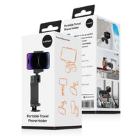 (LS) mbeat® Portable Travel Phone Holder Portable Design/ 360 degree Rotatable Base/ Compact & Lightweight/ Freestyle Adjustment Package Weight: 125g - Image 4