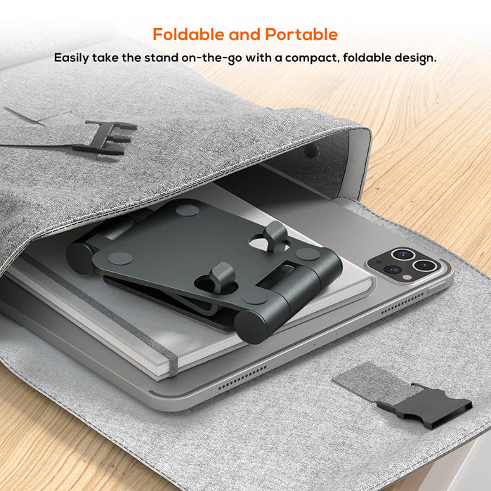 mbeat®  MB-STD-S2PGRY Stage S2 Hands-Free Mobile Stand GREY Compact and Durable Optimised Hands-free Space-saving Portability - Image 3